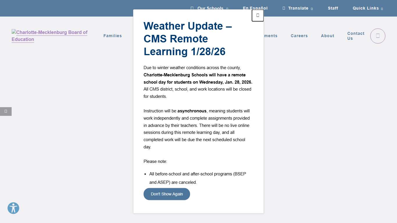 Home - Charlotte-Mecklenburg Schools